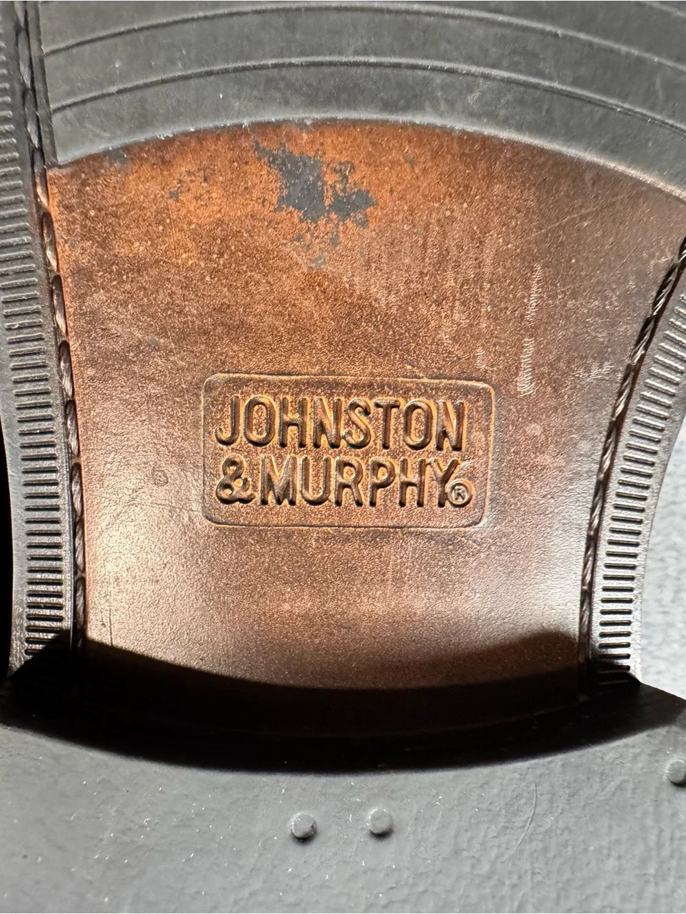 Johnston & Murphy Brown Leather Cap-Toe Derbys